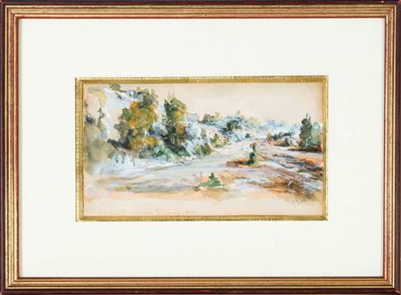 Paysage à la rivière