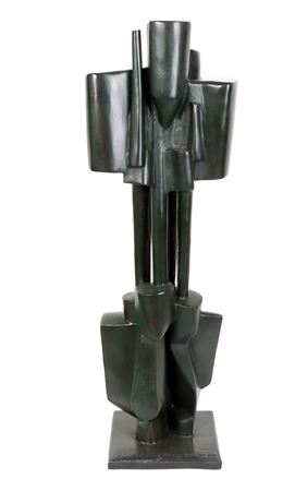 Composition with four columns - 1970