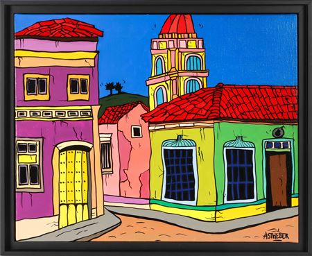 Cobblestone streets in Trinidad.