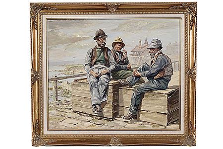 Fishermen in Port