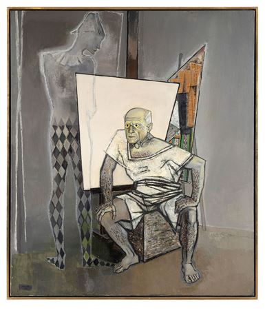 Portrait de Pablo Picasso by Edouard Macavoy - Auction record, sale price, and art valuation. Compare with similar artists and explore comparable artworks.