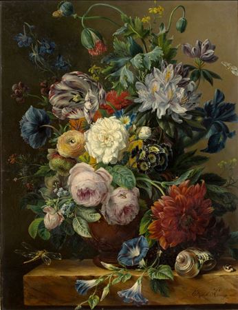 Still-Life with a Basket of Flowers