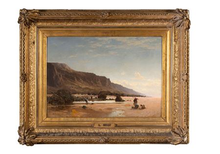 Pêcheurs d'équilles (Normandie), 1854