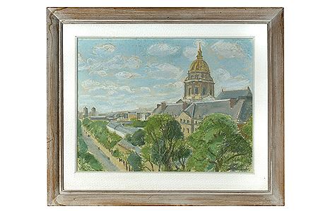 View of Paris at the Invalides