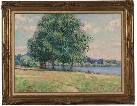 Banks of the Oise, spring