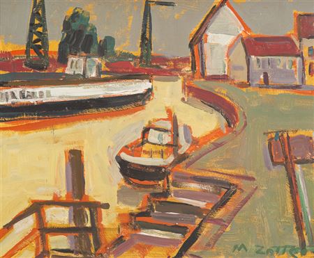 Greifswald harbor