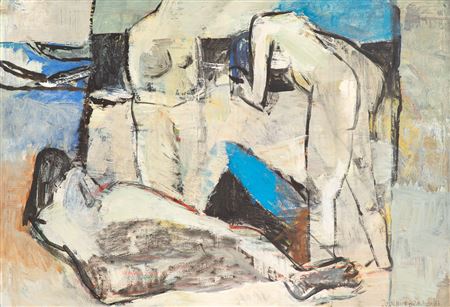 Sample artwork by Joachim Bottcher (Born 1946), known for painting - View similar artists and auction records