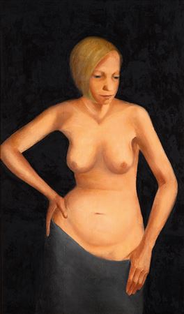 Self-portrait as a half-nude