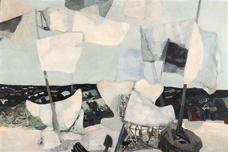 Sample artwork by Hermann Bachmann (1922 - 1995), known for paintings - View similar artists and auction records