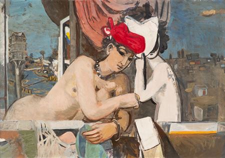 Zwei Freundinnen. by Kurt Bunge - Auction record, sale price, and art valuation. Compare with similar artists and explore comparable artworks.