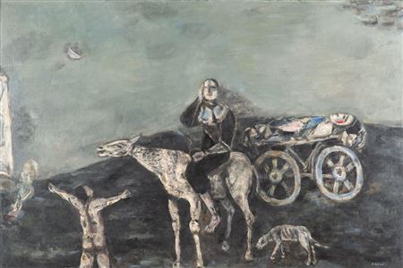 Legende III. by Herbert Kitzel - Auction record, sale price, and art valuation. Compare with similar artists and explore comparable artworks.
