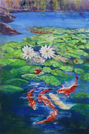 "The Koi Pond"