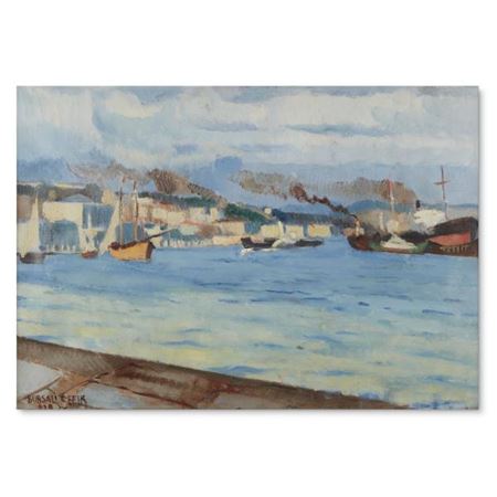 “View of Dolmabahce”