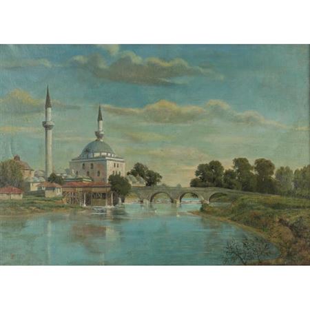 Viex of Edirne, II. Bayezid Social Complex by Uskudarli Cevat - Auction record, sale price, and art valuation. Compare with similar artists and explore comparable artworks.
