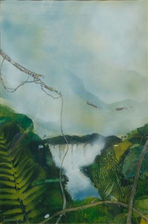 South American jungle landscape