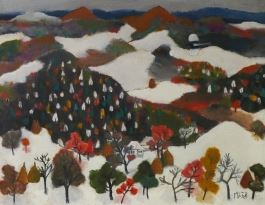 "Houses at the Foot of the Hill"