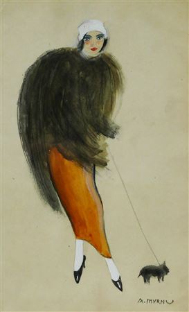 "Maria Ventura" by Ary Murnu - Auction record, sale price, and art valuation. Compare with similar artists and explore comparable artworks.
