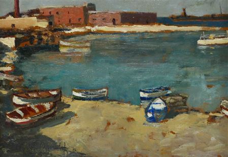 Sample artwork by Max Wechsler Arnold (1897 - 1946), known for painting - View similar artists and auction records