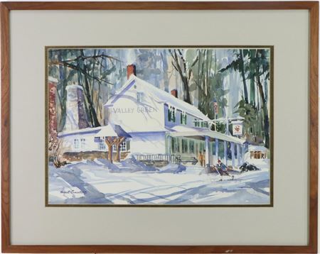 "Valley Green" by Harriet Ermentrout - Auction record, sale price, and art valuation. Compare with similar artists and explore comparable artworks.