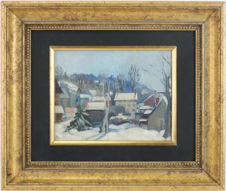 Snowy winter landscape