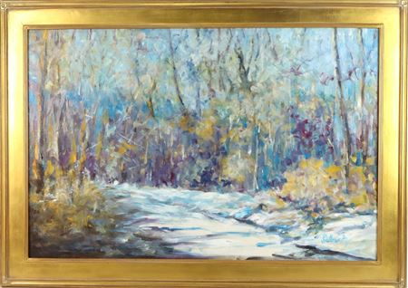 Snowy winter landscape