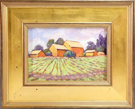 "On the Hill" by Trisha Vergis - Auction record, sale price, and art valuation. Compare with similar artists and explore comparable artworks.