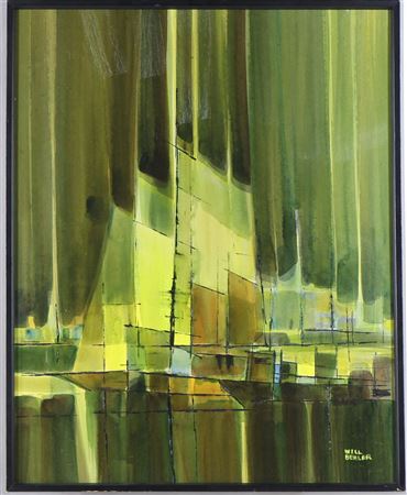 Abstract cityscape
