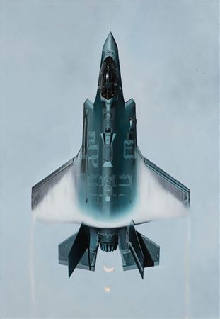 F35 acceleration sound