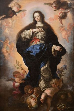 Immaculate Conception by Antontio Acisclo Palomino - Auction record, sale price, and art valuation. Compare with similar artists and explore comparable artworks.