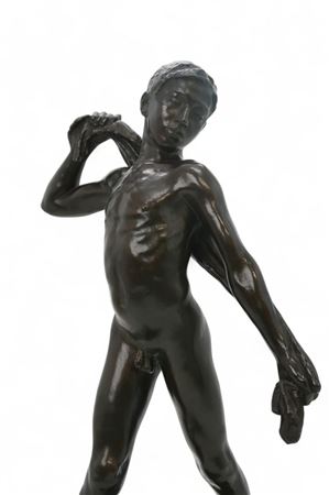 Sample artwork by Benno Schotz (1891 - 1984), known for portrait, figures and religious sculpture, shipbuilder drawings - View similar artists and auction records
