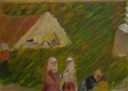 Sample artwork by Duran Karaca (Born 1934), known for painting - View similar artists and auction records