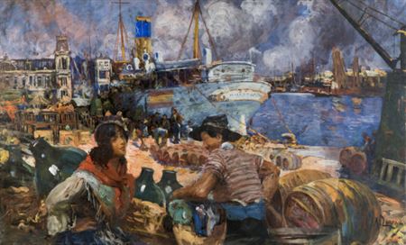 Sample artwork by Andres Larraga Y Montaner (1860/61 - 1931), known for painting - View similar artists and auction records