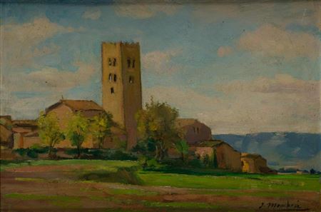 "Village landscape"