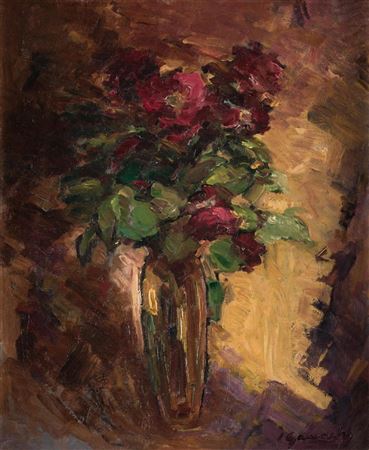 "Vase with flowers"