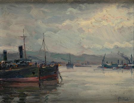 “Port”, 1948 by Jacinto Conill Orriols - Auction record, sale price, and art valuation. Compare with similar artists and explore comparable artworks.