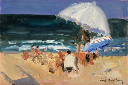 Beach scene