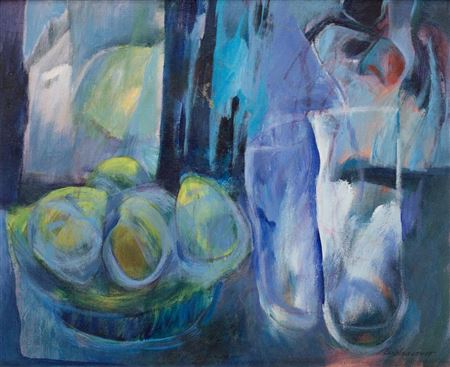 Still life with fruit by Rufo Navarro - Auction record, sale price, and art valuation. Compare with similar artists and explore comparable artworks.