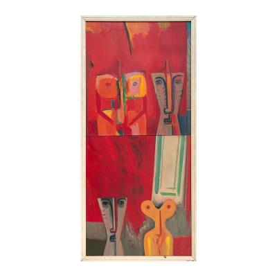 Couple/Idols (Cuplu/Idoli) by Marin Gherasim - Auction record, sale price, and art valuation. Compare with similar artists and explore comparable artworks.