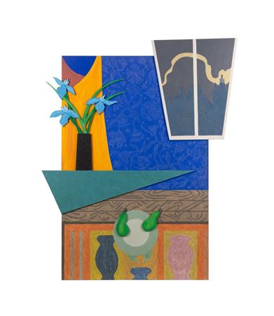 Untitled - 3-d cubist still life