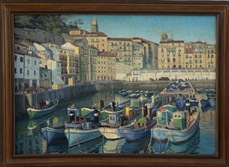 Sample artwork by Felipe Emperador (1945-1990), known for painting - View similar artists and auction records