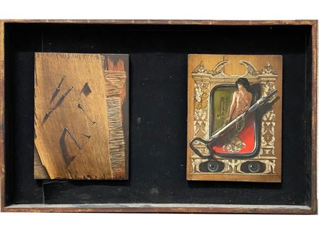 Chance without Necessity (two panels in the same frame)