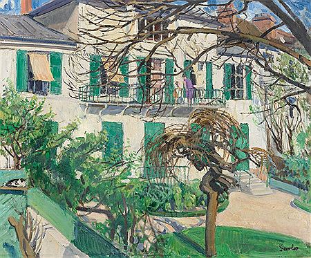 Neighboring Garden on Rue d'Assas in Paris, 1907/30