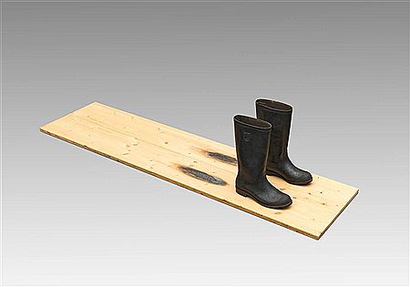 Boots with rocket, 1993
