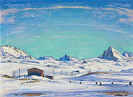 Winter Landscape (Bernina Pass)