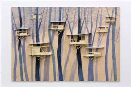 Tree Hut Brugger N°20 (diptyque) - 2018 by Tadashi Kawamata - Auction record, sale price, and art valuation. Compare with similar artists and explore comparable artworks.