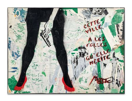 This city has the crazies it deserves - 1997 by MissTic - Auction record, sale price, and art valuation. Compare with similar artists and explore comparable artworks.