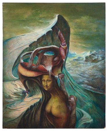 The inaccessible and icy Mona Lisa by Gerard Vulliamy - Auction record, sale price, and art valuation. Compare with similar artists and explore comparable artworks.