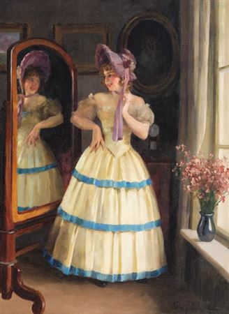 In the mirror