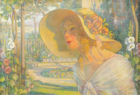 In the garden by Eugen Urbanski of Nieczuya - Auction record, sale price, and art valuation. Compare with similar artists and explore comparable artworks.