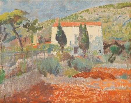 House in the Mediterranean Landscape by Zlatko Sulentic - Auction record, sale price, and art valuation. Compare with similar artists and explore comparable artworks.